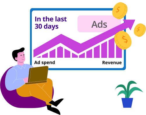 Best ROAS Ads Illustration